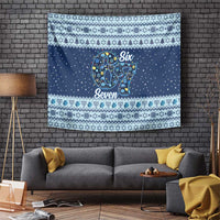 Funny Hanukkah Six Seven Tapestry Gen Alpha Meme Vibes - Wonder Print Shop