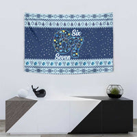 Funny Hanukkah Six Seven Tapestry Gen Alpha Meme Vibes - Wonder Print Shop