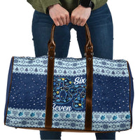 Funny Hanukkah Six Seven Travel Bag Gen Alpha Meme Vibes - Wonder Print Shop