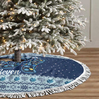 Funny Hanukkah Six Seven Tree Skirt Gen Alpha Meme Vibes - Wonder Print Shop