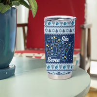 Funny Hanukkah Six Seven Tumbler Cup Gen Alpha Meme Vibes - Wonder Print Shop