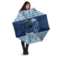 Funny Hanukkah Six Seven Umbrella Gen Alpha Meme Vibes - Wonder Print Shop