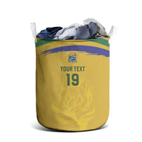 Custom South Africa Football Laundry Basket Road To Champions Dream - Wonder Print Shop