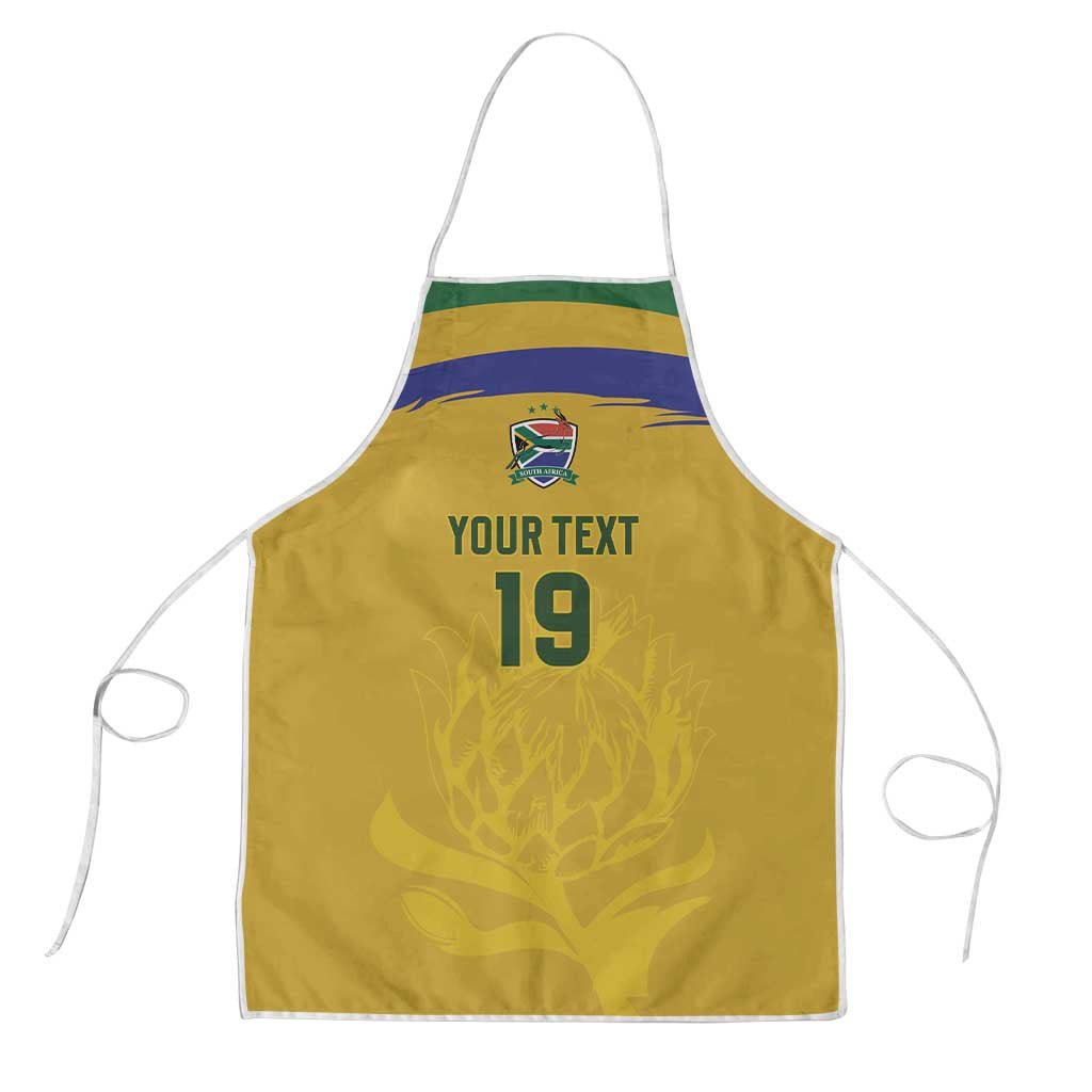 Custom South Africa Football Apron Road To Champions Dream - Wonder Print Shop