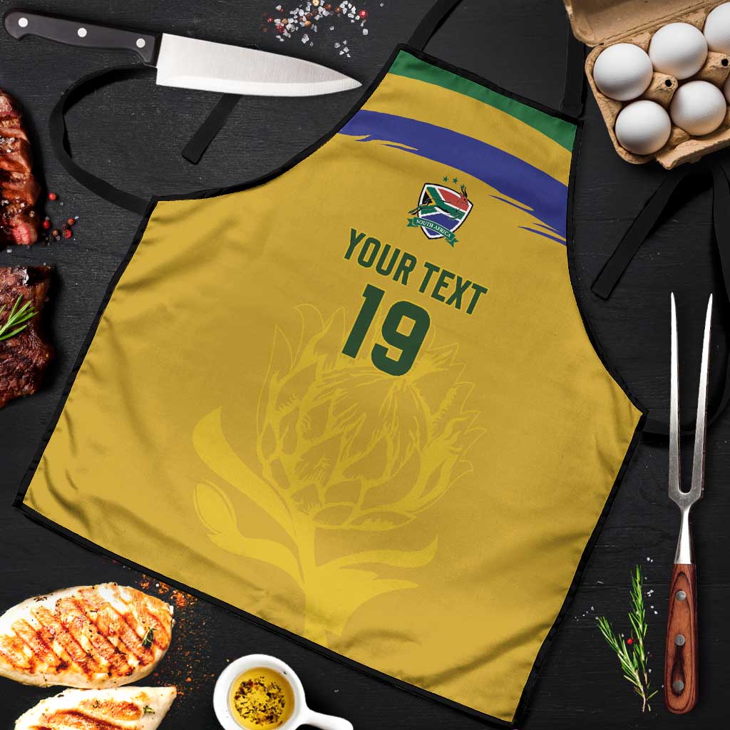 Custom South Africa Football Apron Road To Champions Dream - Wonder Print Shop