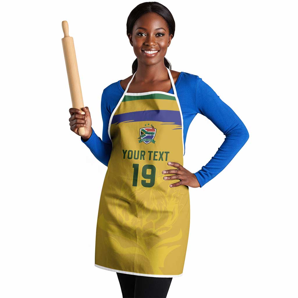 Custom South Africa Football Apron Road To Champions Dream - Wonder Print Shop