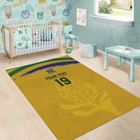 Custom South Africa Football Area Rug Road To Champions Dream - Wonder Print Shop