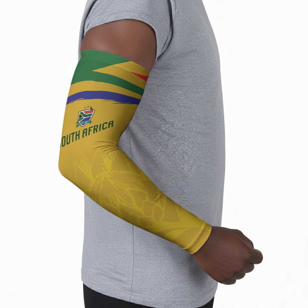 Custom South Africa Football Arm Sleeves Road To Champions Dream - Wonder Print Shop