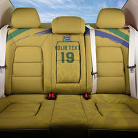 Custom South Africa Football Back Car Seat Cover Road To Champions Dream - Wonder Print Shop