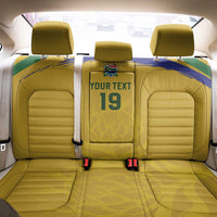 Custom South Africa Football Back Car Seat Cover Road To Champions Dream - Wonder Print Shop