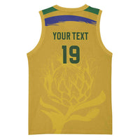 Custom South Africa Football Basketball Jersey Road To Champions Dream - Wonder Print Shop