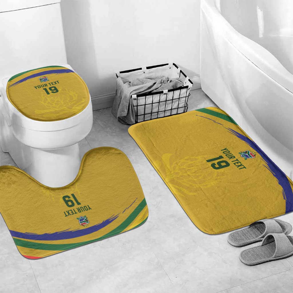 Custom South Africa Football Bathroom Set Road To Champions Dream - Wonder Print Shop
