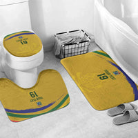 Custom South Africa Football Bathroom Set Road To Champions Dream - Wonder Print Shop