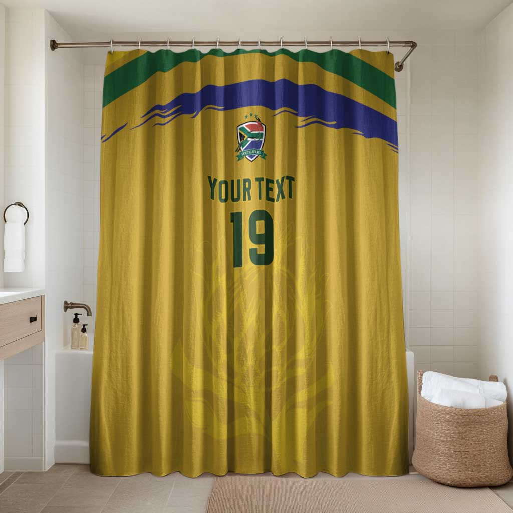 Custom South Africa Football Bathroom Set Road To Champions Dream - Wonder Print Shop