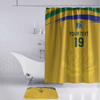 Custom South Africa Football Bathroom Set Road To Champions Dream - Wonder Print Shop