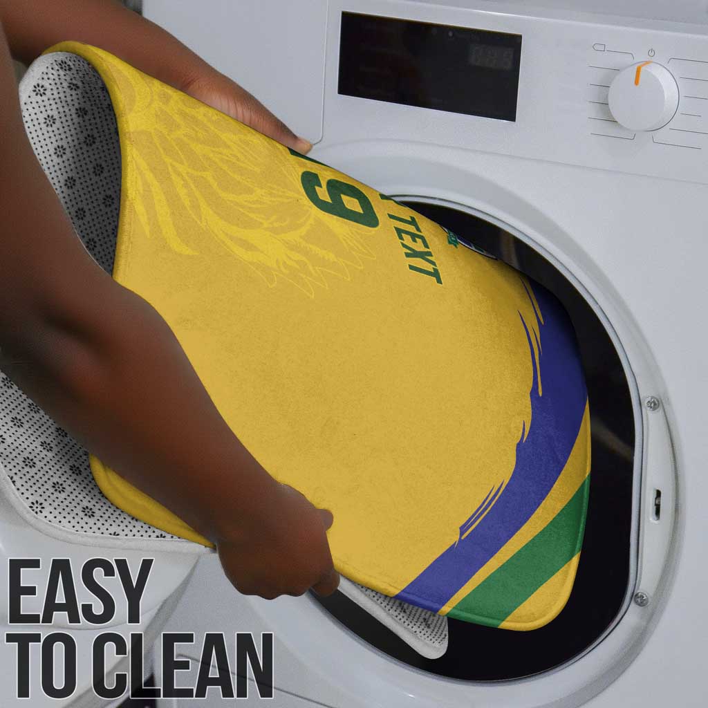 Custom South Africa Football Bathroom Set Road To Champions Dream - Wonder Print Shop