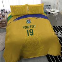Custom South Africa Football Bedding Set Road To Champions Dream - Wonder Print Shop