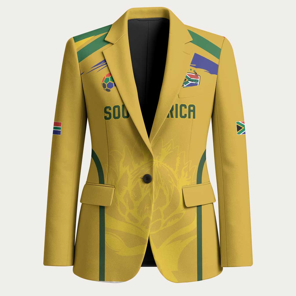 Custom South Africa Football Blazer Road To Champions Dream - Wonder Print Shop