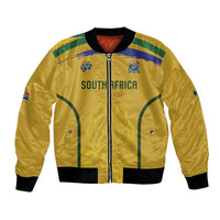 Custom South Africa Football Bomber Jacket Road To Champions Dream - Wonder Print Shop