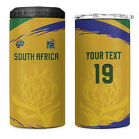 Custom South Africa Football 4 in 1 Can Cooler Tumbler Road To Champions Dream - Wonder Print Shop