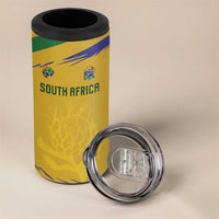Custom South Africa Football 4 in 1 Can Cooler Tumbler Road To Champions Dream - Wonder Print Shop