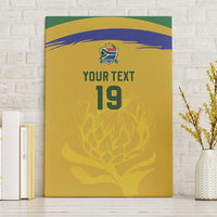 Custom South Africa Football Canvas Wall Art Road To Champions Dream - Wonder Print Shop