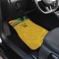 Custom South Africa Football Car Mats Road To Champions Dream - Wonder Print Shop
