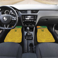 Custom South Africa Football Car Mats Road To Champions Dream - Wonder Print Shop