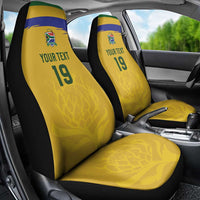 Custom South Africa Football Car Seat Cover Road To Champions Dream - Wonder Print Shop