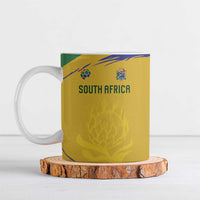 Custom South Africa Football Ceramic Mug Road To Champions Dream - Wonder Print Shop