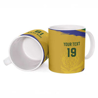 Custom South Africa Football Ceramic Mug Road To Champions Dream - Wonder Print Shop