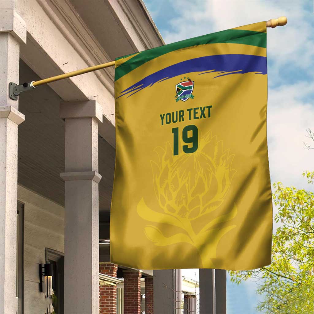 Custom South Africa Football Garden Flag Road To Champions Dream - Wonder Print Shop