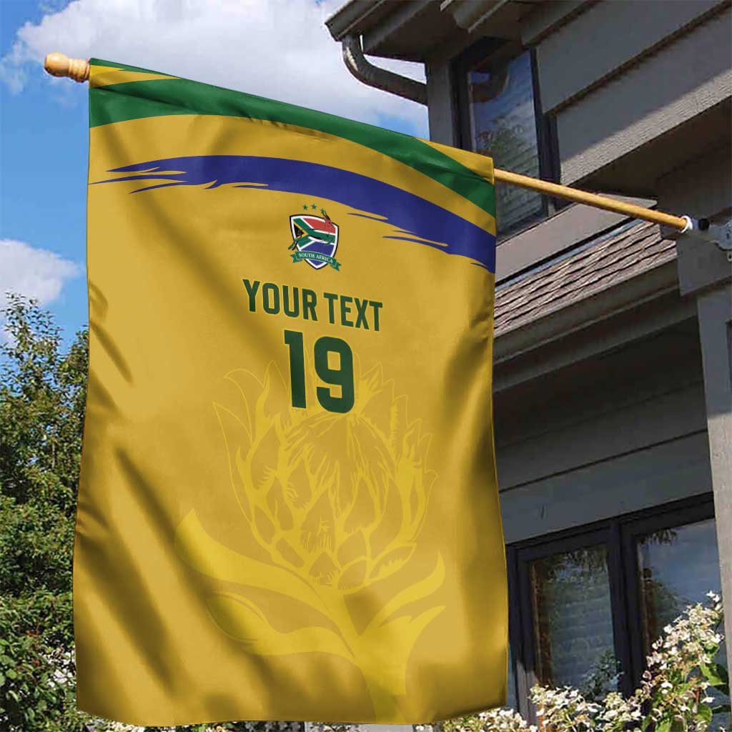 Custom South Africa Football Garden Flag Road To Champions Dream - Wonder Print Shop