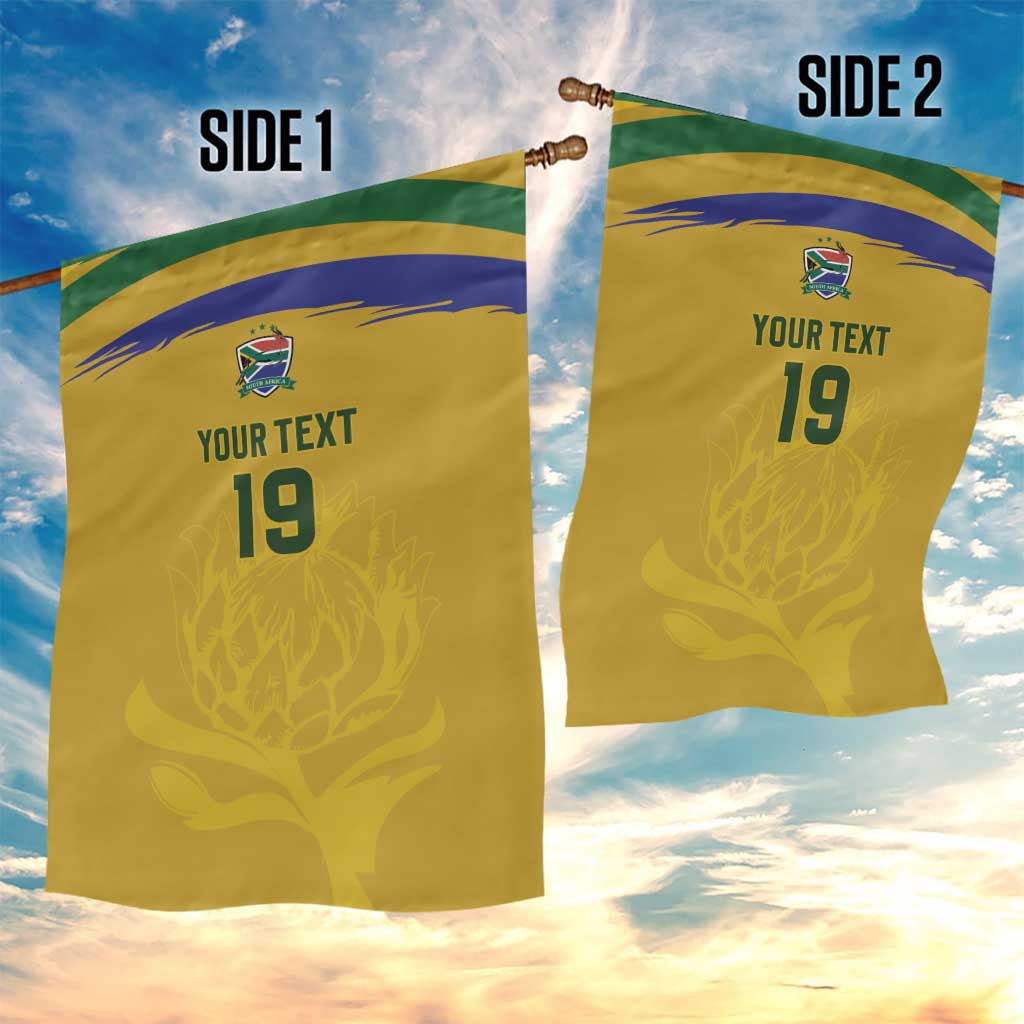 Custom South Africa Football Garden Flag Road To Champions Dream - Wonder Print Shop