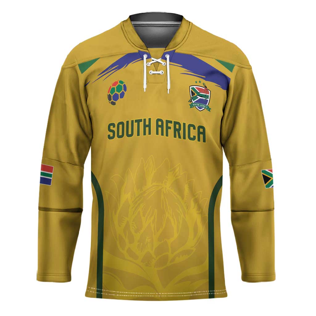 Custom South Africa Football Hockey Jersey Road To Champions Dream - Wonder Print Shop
