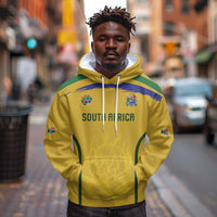 Custom South Africa Football Hoodie Road To Champions Dream - Wonder Print Shop