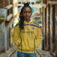 Custom South Africa Football Hoodie Road To Champions Dream - Wonder Print Shop