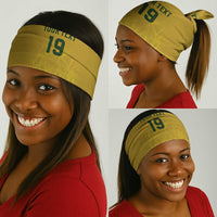 Custom South Africa Football Neck Gaiter Road To Champions Dream - Wonder Print Shop