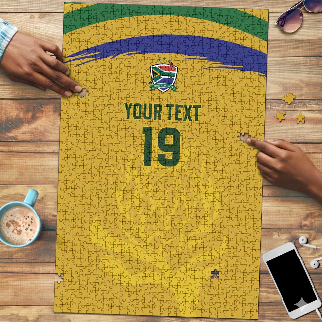Custom South Africa Football Puzzle Road To Champions Dream - Wonder Print Shop