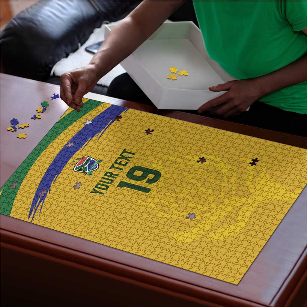Custom South Africa Football Puzzle Road To Champions Dream - Wonder Print Shop