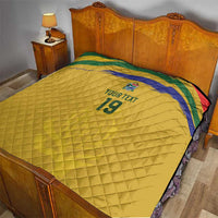 Custom South Africa Football Quilt Road To Champions Dream - Wonder Print Shop