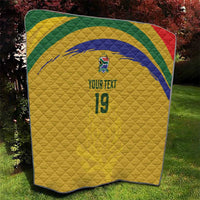 Custom South Africa Football Quilt Road To Champions Dream - Wonder Print Shop