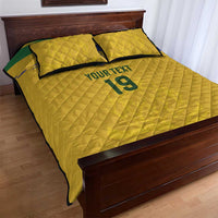Custom South Africa Football Quilt Bed Set Road To Champions Dream - Wonder Print Shop