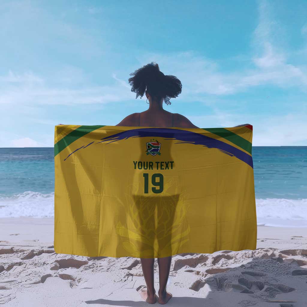 Custom South Africa Football Sarong Road To Champions Dream - Wonder Print Shop