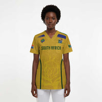 Custom South Africa Football Scrub Top Road To Champions Dream - Wonder Print Shop