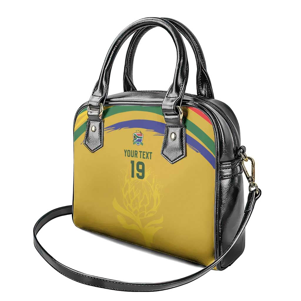 Custom South Africa Football Shoulder Handbag Road To Champions Dream - Wonder Print Shop