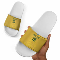 Custom South Africa Football Slide Sandals Road To Champions Dream - Wonder Print Shop