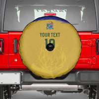 Custom South Africa Football Spare Tire Cover Road To Champions Dream - Wonder Print Shop