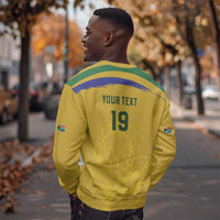 Custom South Africa Football Sweatshirt Road To Champions Dream - Wonder Print Shop