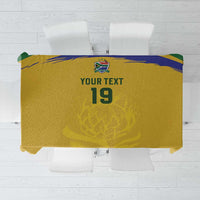 Custom South Africa Football Tablecloth Road To Champions Dream - Wonder Print Shop